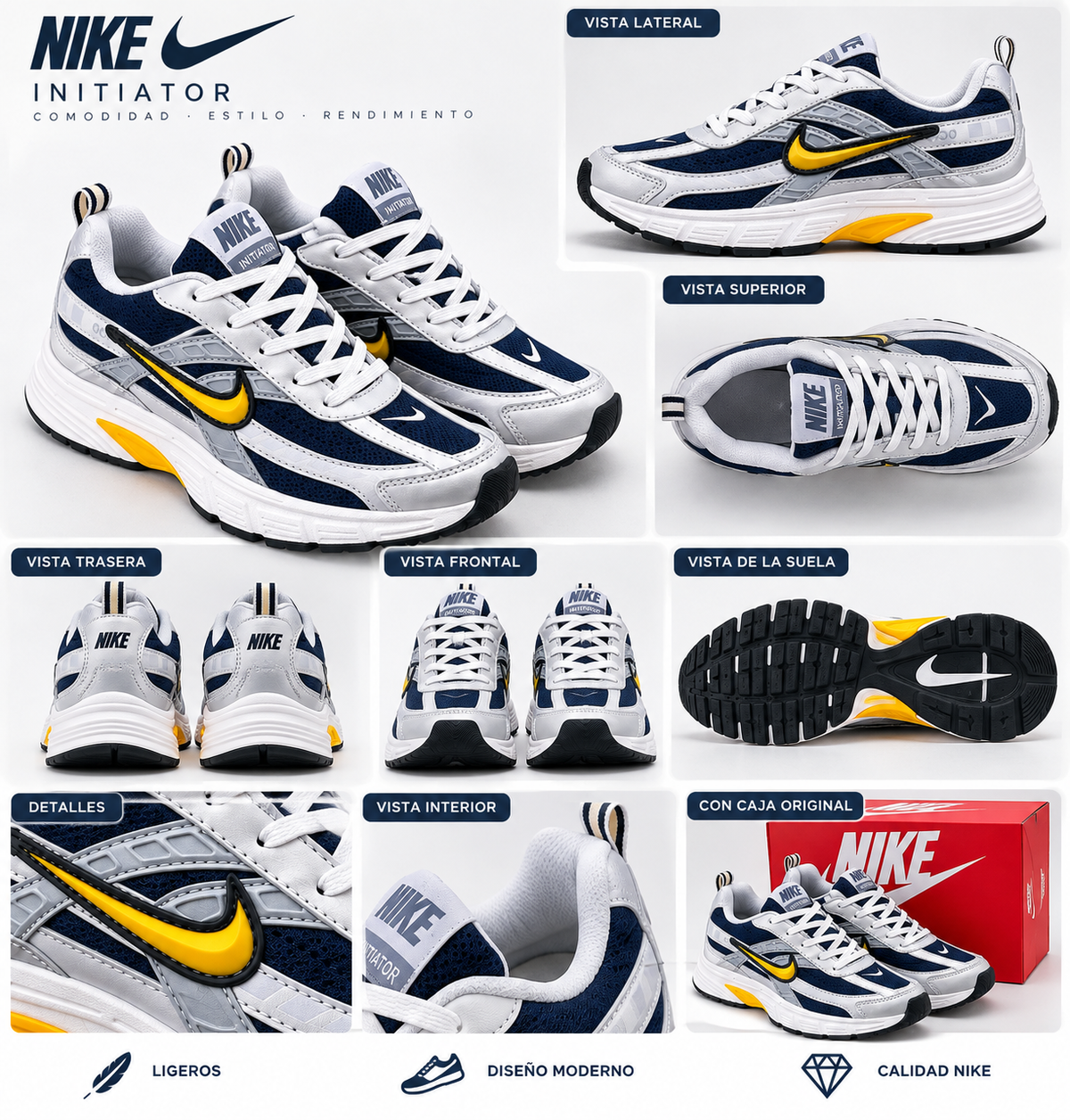 Nike Initiator – Comodidad y Estilo en Cada Paso